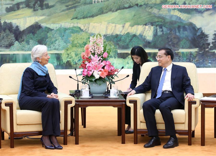 CHINA-BEIJING-LI KEQIANG-IMF-MEETING (CN)