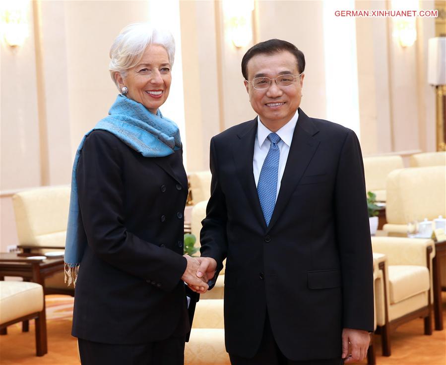 CHINA-BEIJING-LI KEQIANG-IMF-MEETING (CN)