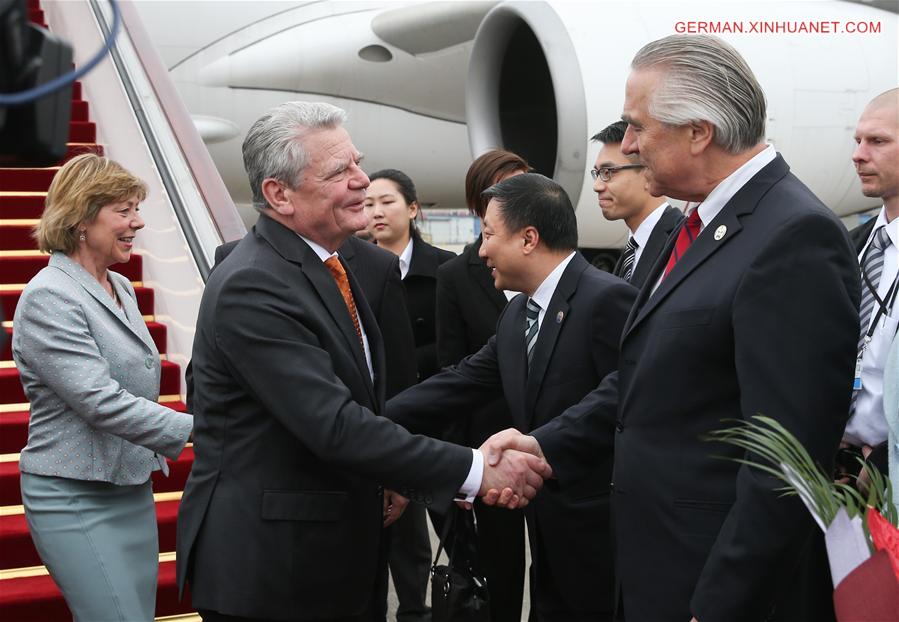 CHINA-SHANGHAI-GERMAN PRESIDENT-VISIT (CN)