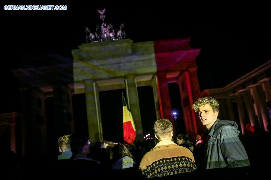 GERMANY-BERLIN-MOURN-BRUSSELS-ATTACK-VICTIMS