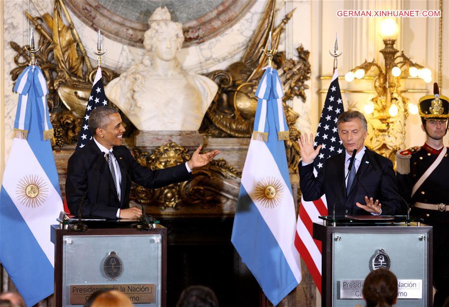 ARGENTINA-BUENOS AIRES-POLITICS-U.S.-OBAMA-VISIT 