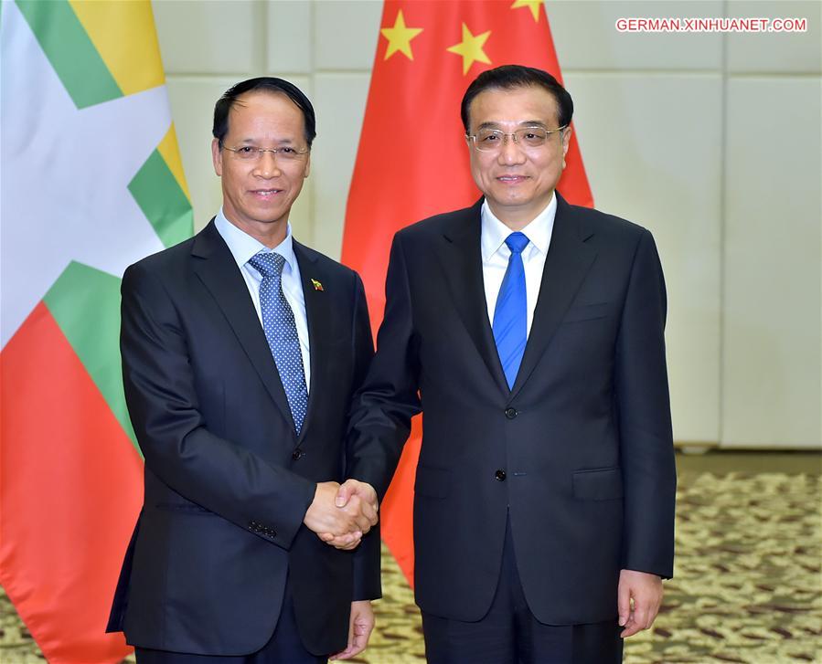 CHINA-LI KEQIANG-MYANMAR-VICE PRESIDENT-MEETING (CN)