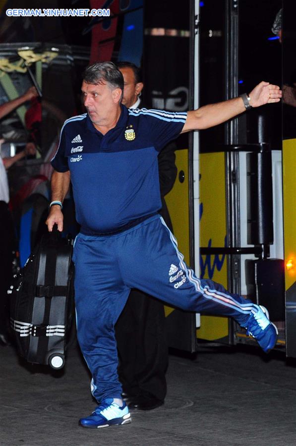 (SP)CHILE-SANTIAGO-FIFA-WORLD CUP 2018-ARGENTINA-ARRIVAL