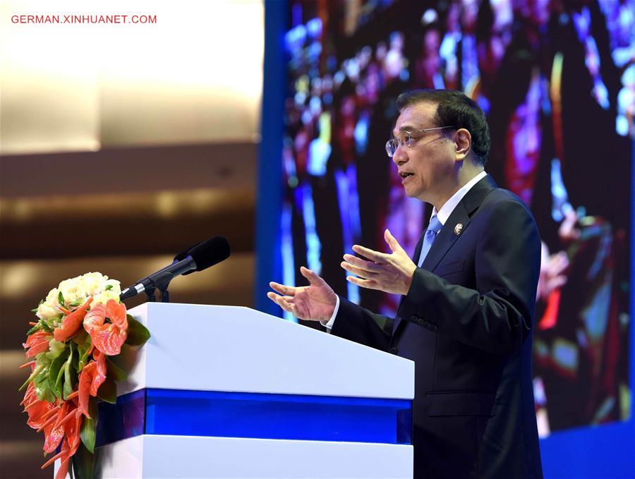 CHINA-HAINAN-BFA OPENING CEREMONY-LI KEQIANG (CN)