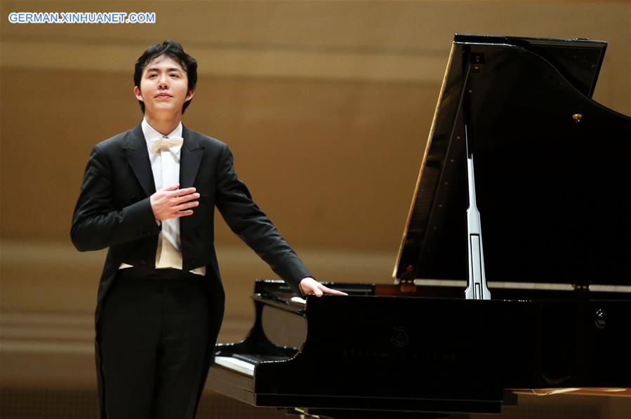 U.S.-NEW YORK-LI YUNDI-CONCERT