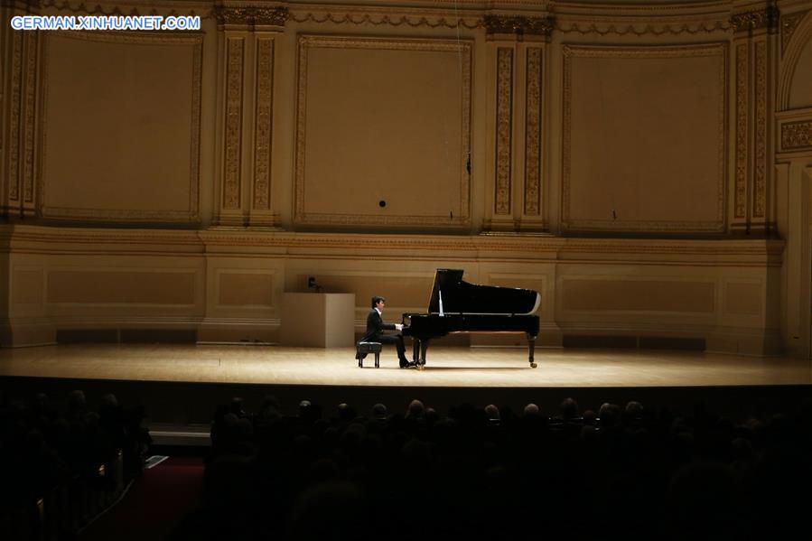 U.S.-NEW YORK-LI YUNDI-CONCERT