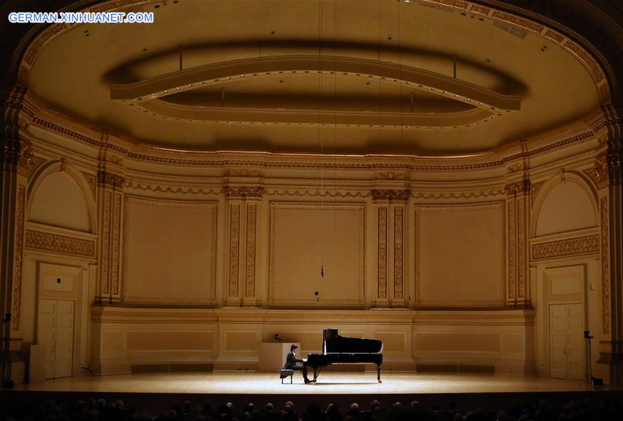 U.S.-NEW YORK-LI YUNDI-CONCERT