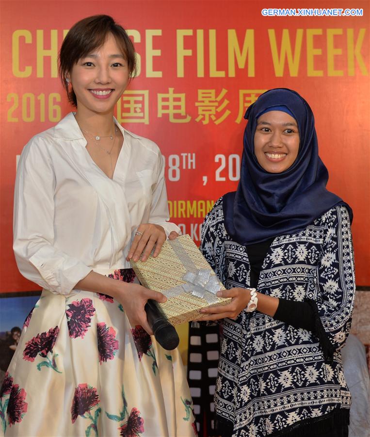 INDONESIA-JAKARTA-CHINA-2016 CHINESE FILM WEEK