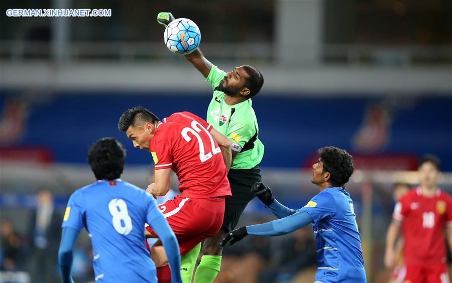 (SP)CHINA-WUHAN-FOOTBALL-WORLD CUP QUALIFICATION