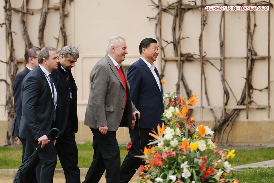 CZECH REPUBLIC-PRAGUE-CHINA-XI JINPING-VISIT