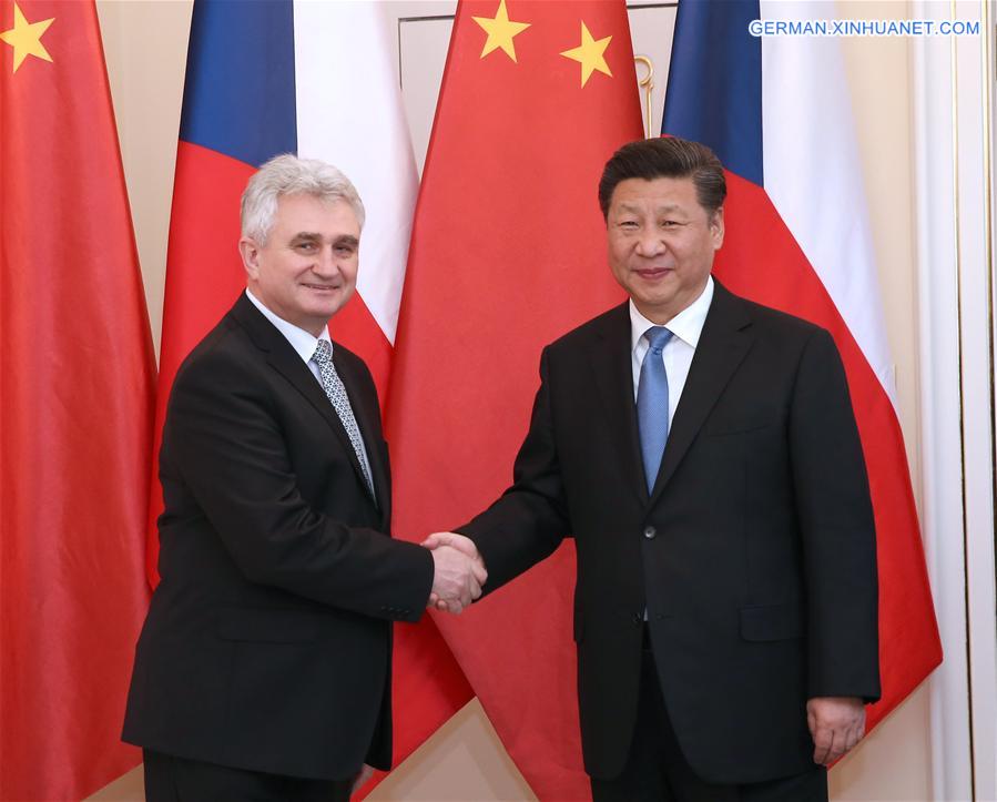 CZECH REPUBLIC-CHINA-XI JINPING-MILAN STECH-MEETING