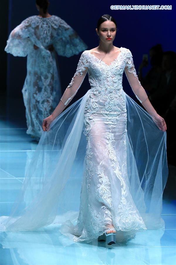 CHINA-BEIJING-FASHION WEEK-JUSERE WEDDING DRESS (CN)