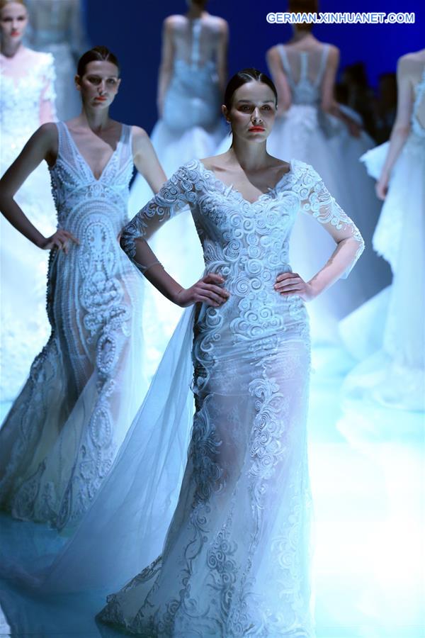 CHINA-BEIJING-FASHION WEEK-JUSERE WEDDING DRESS (CN)