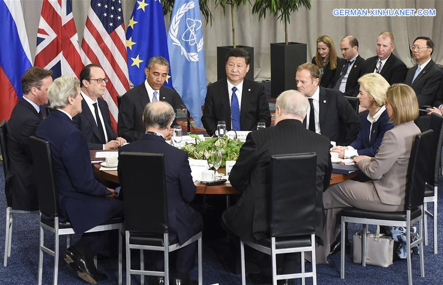 U.S.-WASHINGTON D.C.-CHINA-XI JINPING-IRANIAN NUCLEAR ISSUE-MEETING 