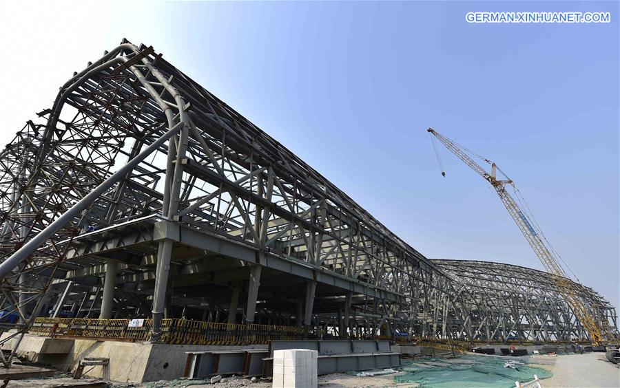 CHINA-TIANJIN-MARITIME MUSEUM-CONSTRUCTION(CN)