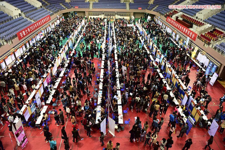 CHINA-ANHUI-HEFEI-JOB FAIR (CN)