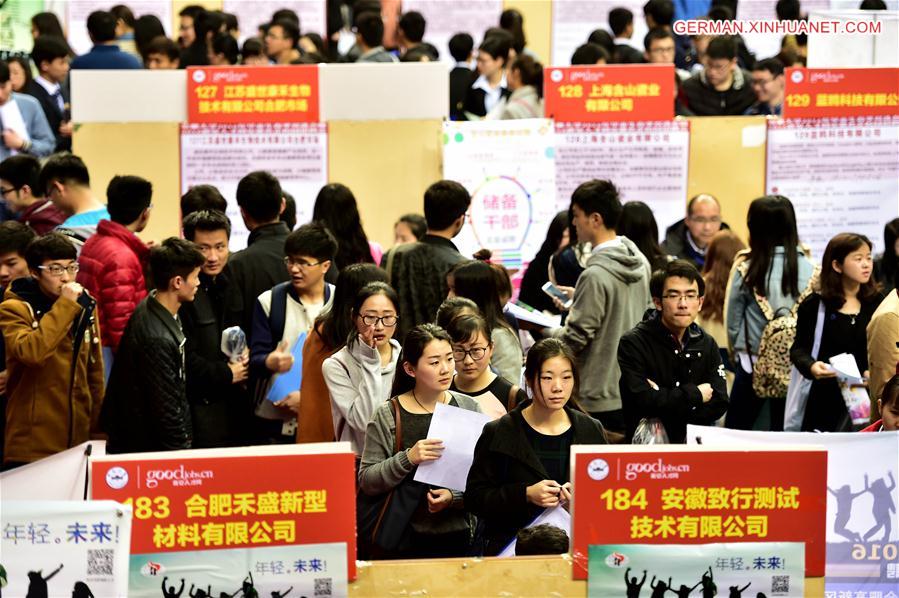 CHINA-ANHUI-HEFEI-JOB FAIR (CN)