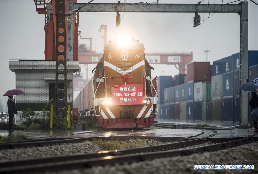 CHINA-HUBEI-WUHAN-LYONS FREIGHT TRAIN (CN)