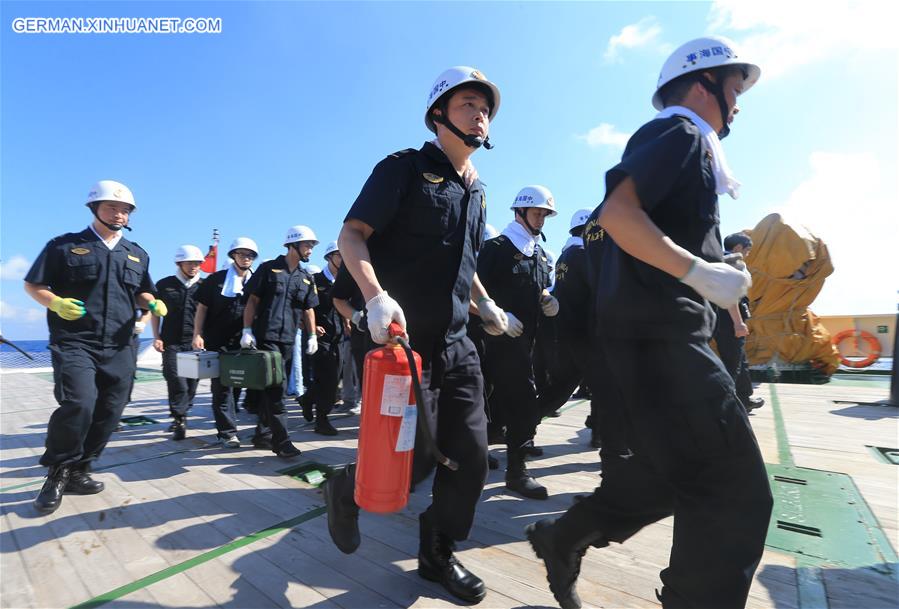 CHINA-PATROL VESSEL-HAIXUN 01-DRILL (CN) 