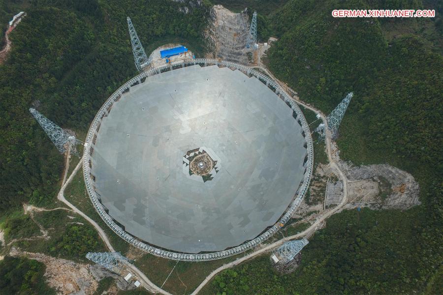 CHINA-GUIZHOU-RADIO TELESCOPE FAST-INSTALLATION (CN)