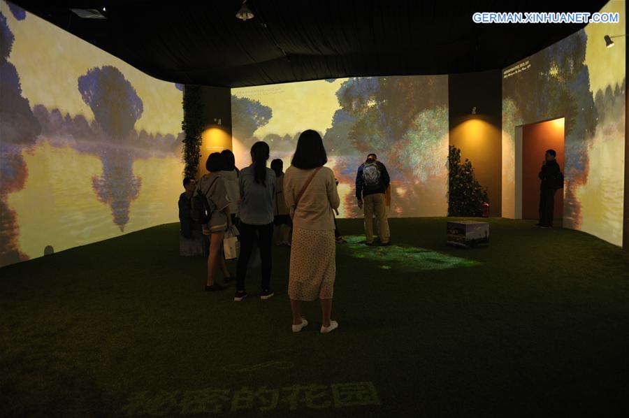 CHINA-SICHUAN-MONET-EXHIBITION (CN)