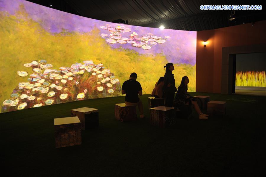 CHINA-SICHUAN-MONET-EXHIBITION (CN)