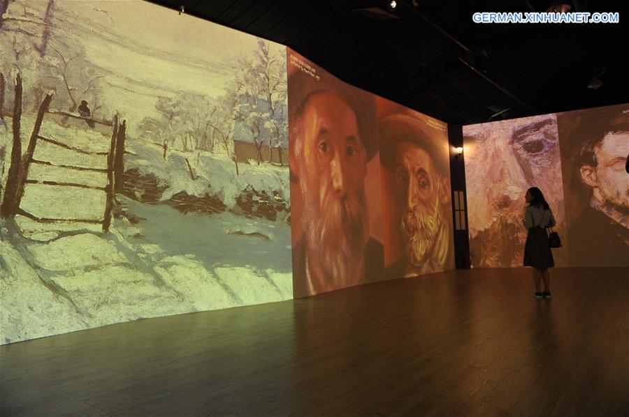 CHINA-SICHUAN-MONET-EXHIBITION (CN)