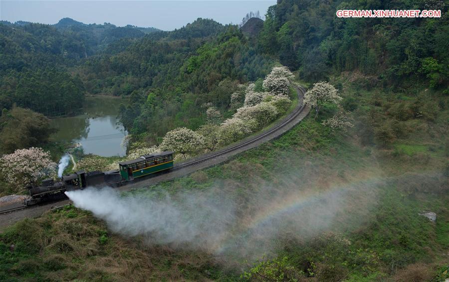 CHINA-SICHUAN-STEAM TRAIN (CN)