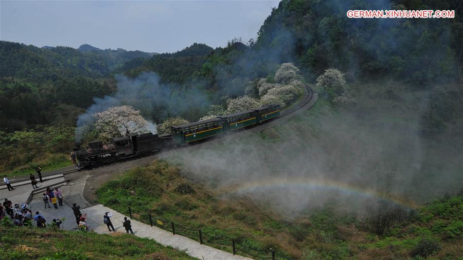 CHINA-SICHUAN-STEAM TRAIN (CN)