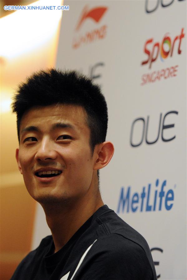 (SP)SINGAPORE-BADMINTON-SINGAPORE OPEN-PRESS CONFERENCE