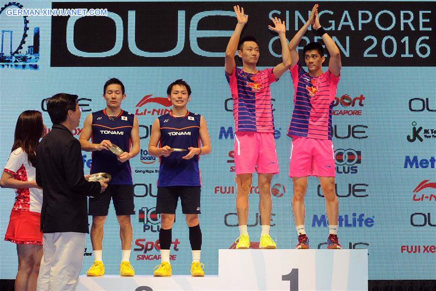 (SP)SINGAPORE-BADMINTON-SINGAPORE OPEN