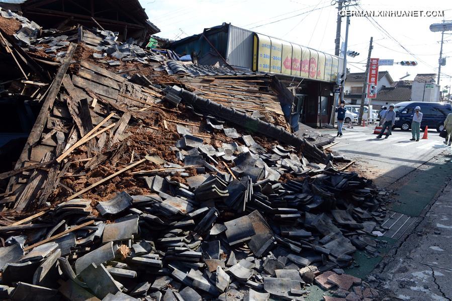 JAPAN-KUMAMOTO-EARTHQUAKE-AFTERMATH