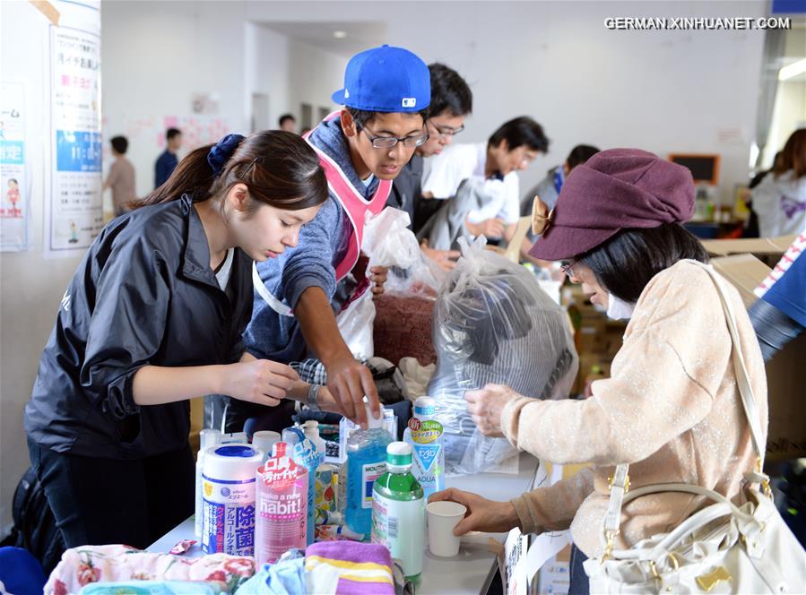 JAPAN-KUMAMOTO-EARTHQUAKE-AFTERMATH