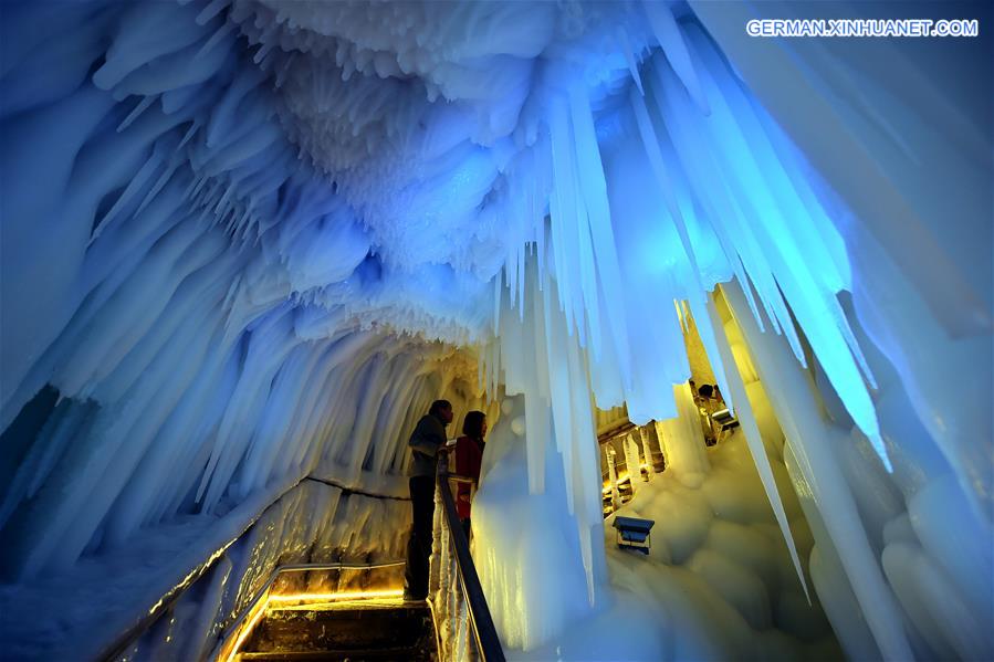 CHINA-SHANXI-ICE CAVE (CN)