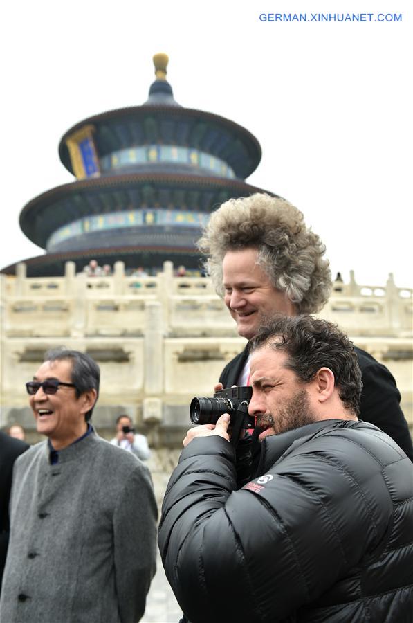 CHINA-BEIJING-FILM FESTIVAL-JURY-TEMPLE OF HEAVEN (CN)