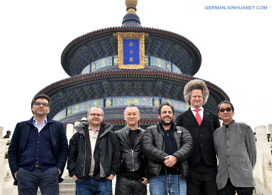 CHINA-BEIJING-FILM FESTIVAL-JURY-TEMPLE OF HEAVEN (CN)