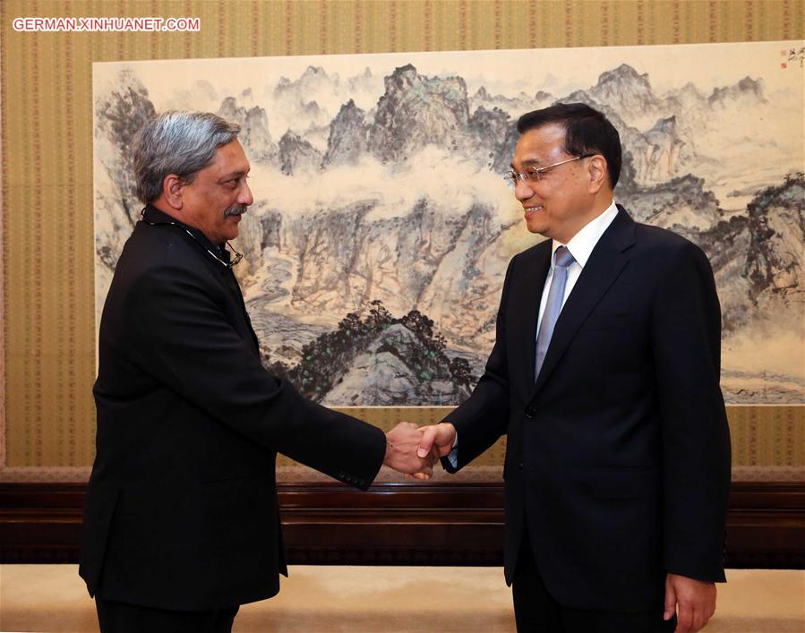 CHINA-BEIJING-LI KEQIANG-INDIA-MEETING (CN) 