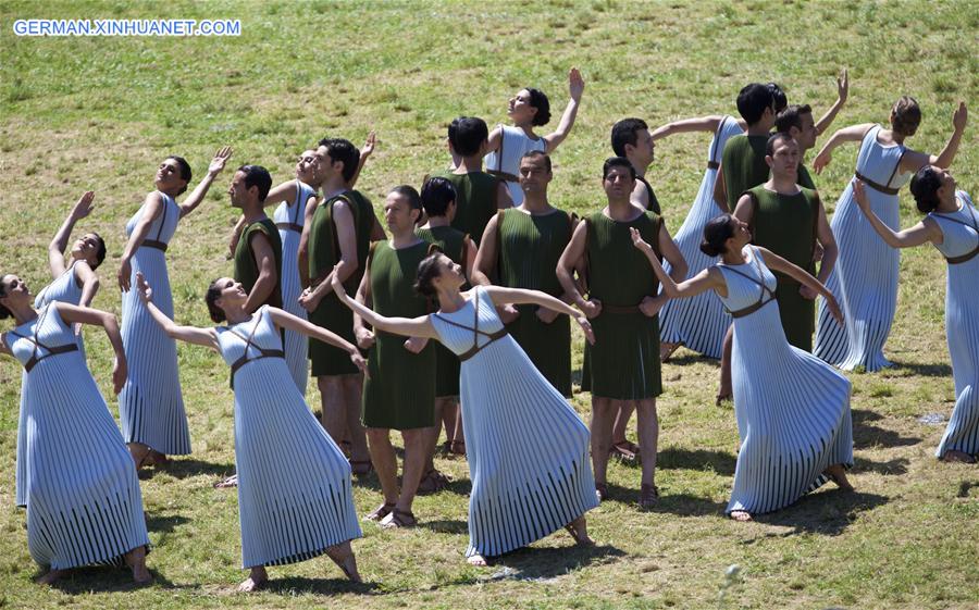 (SP)GREECE-OLYMPIA-RIO OLYMPICS-FLAME LIGHTING CEREMONY