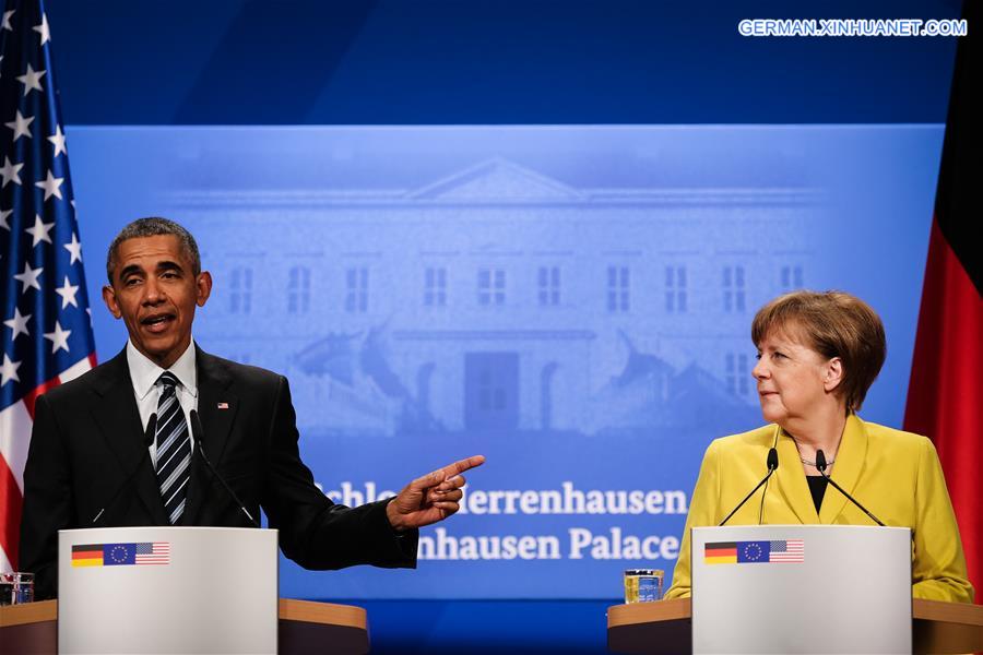 GERMANY-HANNOVER-BARACK OBAMA-VISIT