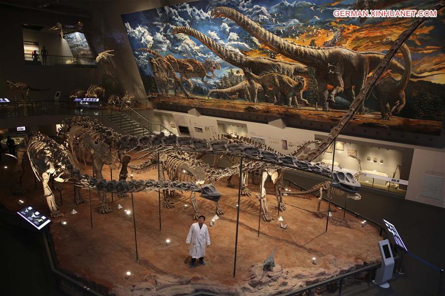 #CHINA-CHONGQING-MUSEUM OF NATURAL HISTORY-DINOSAUR FOSSIL RESEARCHER(CN)