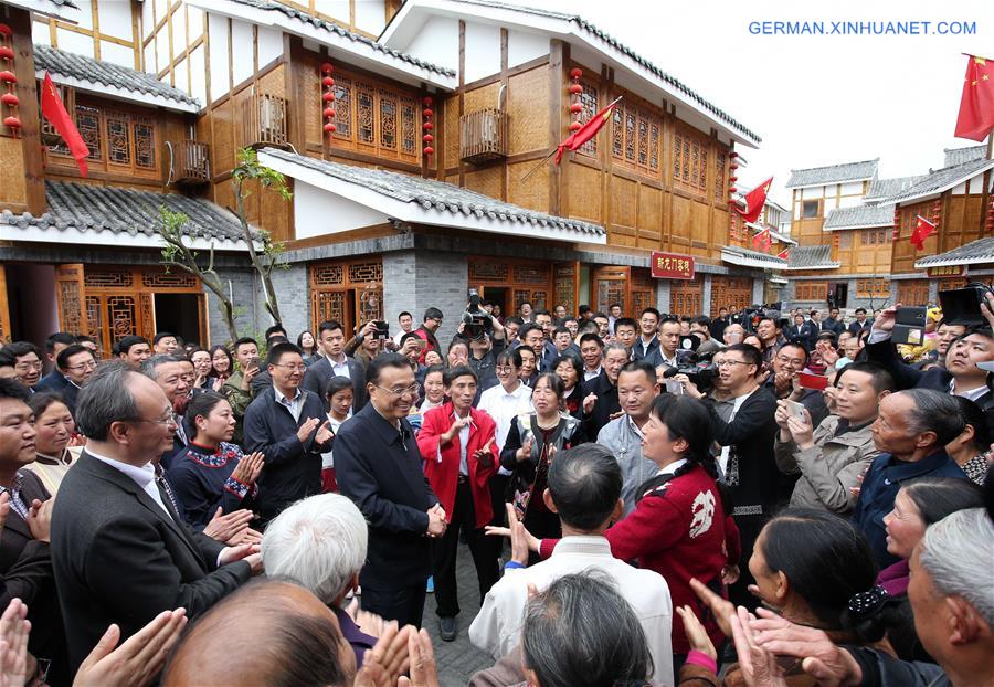 CHINA-SICHUAN-LI KEQIANG-INSPECTION (CN)