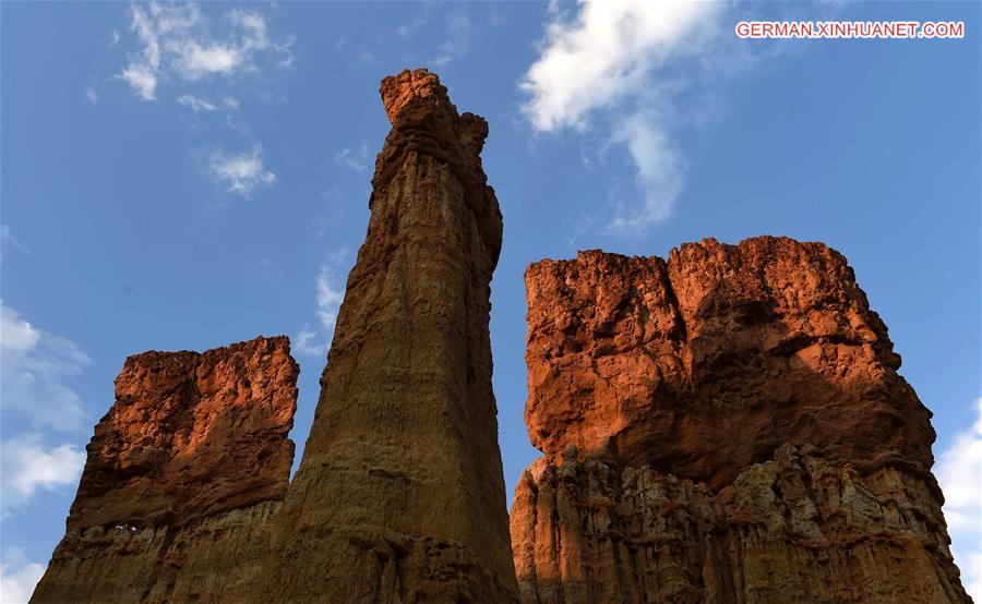 CHINA-YUNNAN-YUANMOU-EARTH FOREST (CN)