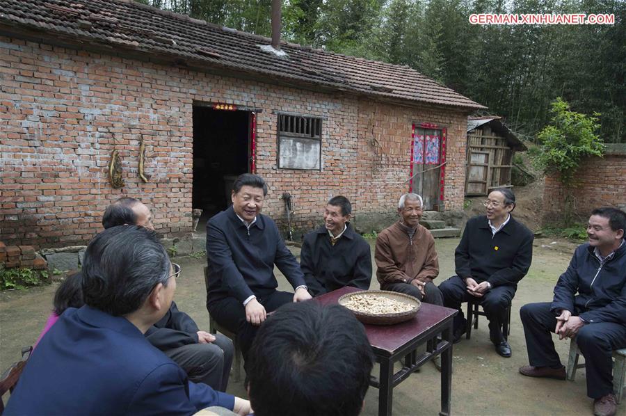 CHINA-XI JINPING-ANHUI-INSPECTION (CN)