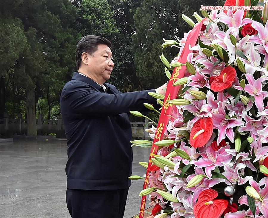 CHINA-XI JINPING-ANHUI-INSPECTION (CN)