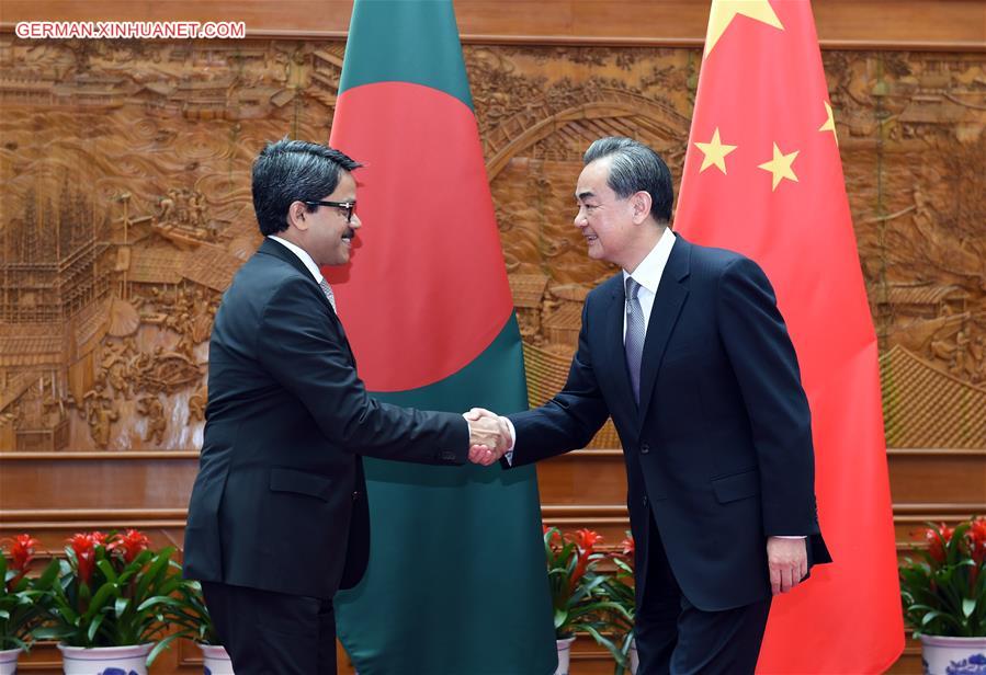 CHINA-BEIJING-WANG YI-BANGLADESH-ALAM-MEETING (CN)