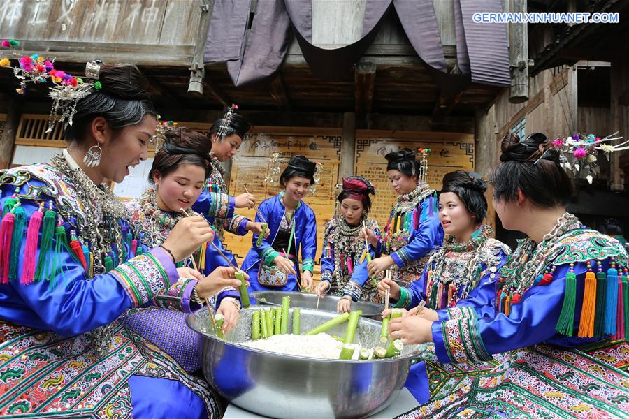 #CHINA-QIANDONGNAN-BAMBOO RICE FESTIVAL(CN)