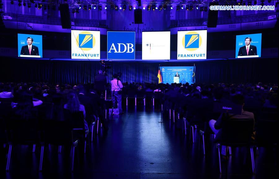 GERMAY-FRANKFURT-ASIAN DEVELOPMENT BANK-ANNUAL MEETING 