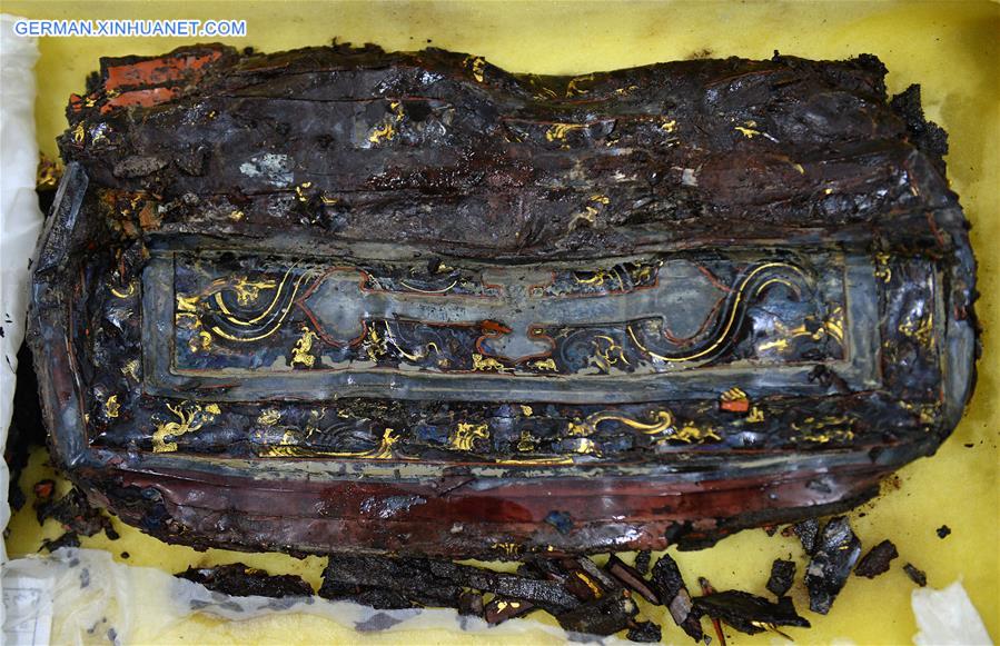 CHINA-BEIJING-MARQUIS OF HAIHUN-TOMB-CLEANING UP (CN) 