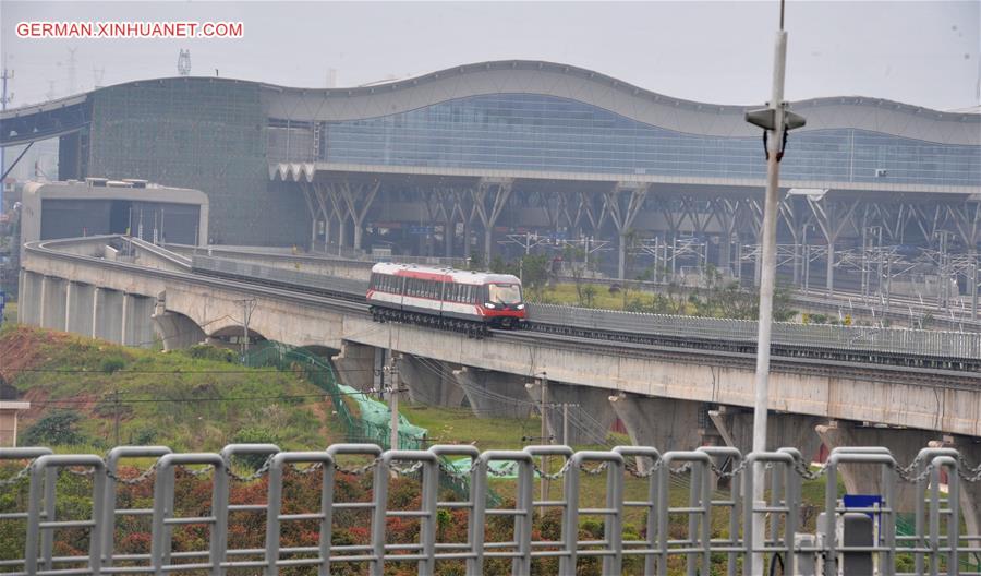 CHINA-CHANGSHA-MAGLEV LINE-TRIAL OPERATION (CN)