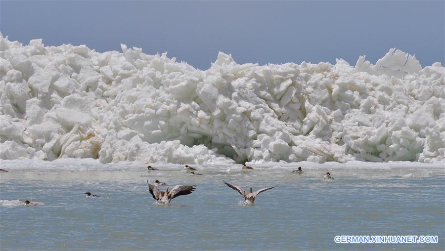 CHINA-TIBET-LAKE NAMTSO-THAW(CN)